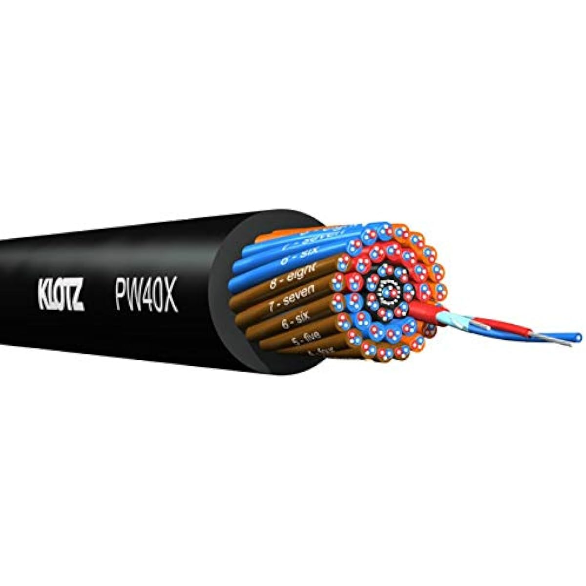 KLOTZ TAN08DF01.0 D-sub multi cable D-sub male 25pin / XLR female 3pin 8ch analog 1m/D-subXLR conversion/TASCAM pin assignment