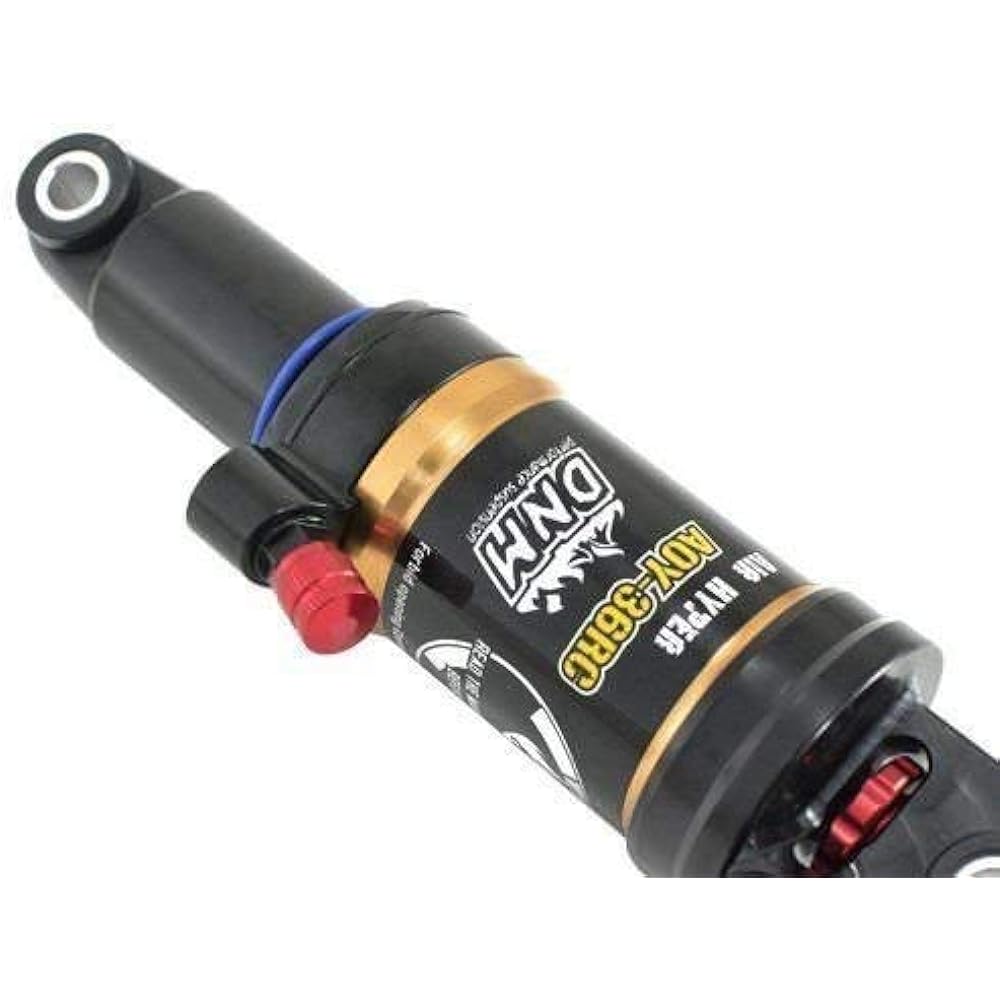 DNM AOY-36RC Mountain Bike Air Rear Shock With Lockout 190x50mm 4-system, Gold #ST1476