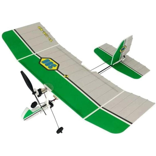 3ch Micro Indoor Slow Throw Airplane Glider Kit with Motor and Gearbox