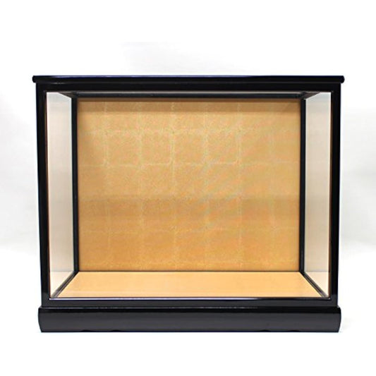 Glass case for dolls (front door type) horizontal type (large)