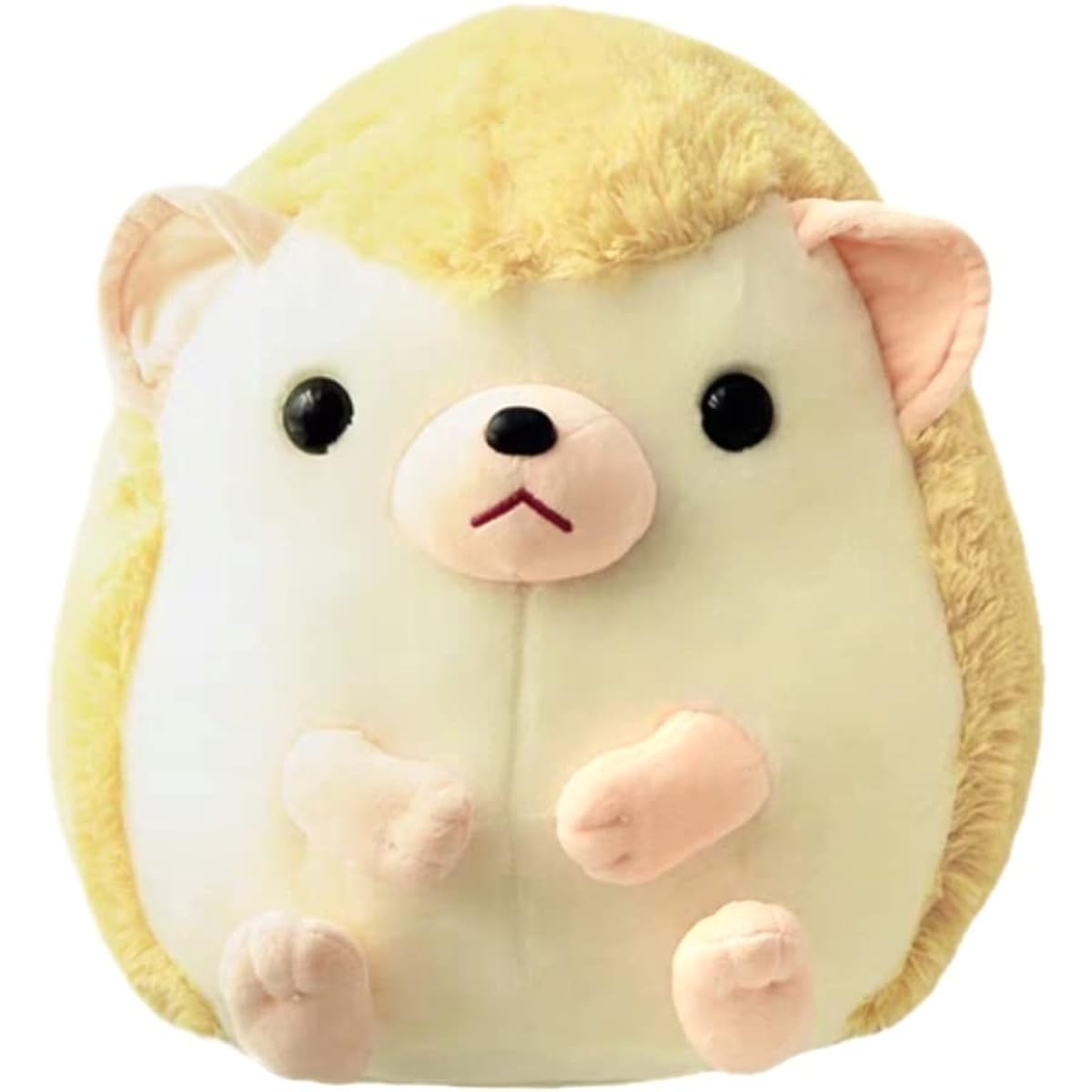 Hedgehog Body Pillow, Realistic Plush Toy, Cushion, Cute, Washable, Toy, Fun, Cute, Bedroom, Squishy, Fluffy, Soft, Animal, Bedroom, 45cm, Present, Gift, Store Decoration, Children's Day, Yellow, Birthday, Celebration, Christmas, Gift, Large