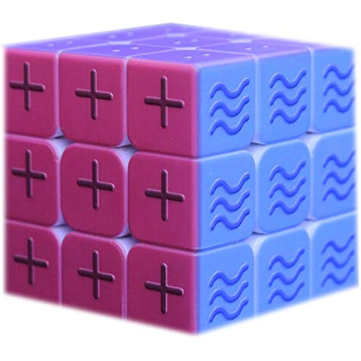 Cuberspeed YJ Blind Cube 3x3x3 Black Speed Cube Blind Cube 3x3 Puzzle