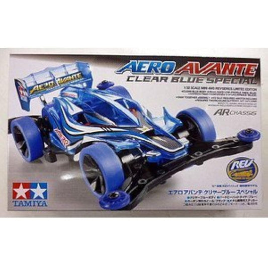 Mini 4WD Limited Edition 95024 Aero Avante Clear Blue Special AR Chassis