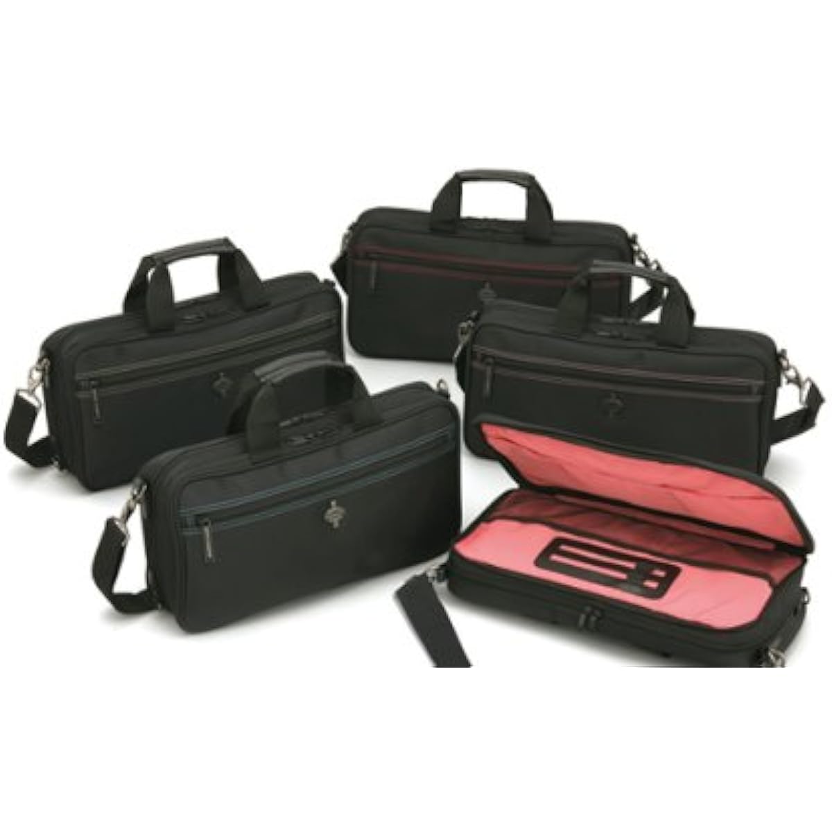 Crampon B Clarinet Case Cover Double Compartment Stitch Rouge