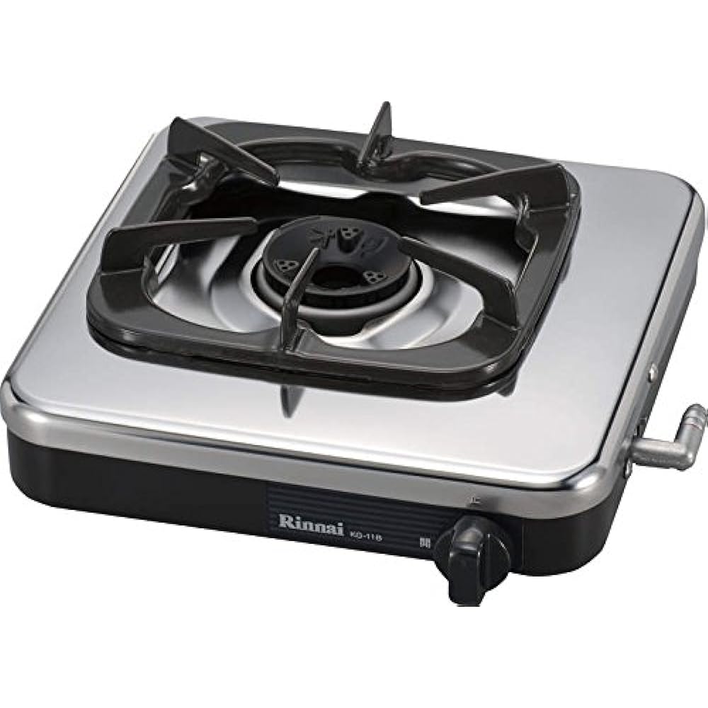 Rinnai 1 Burner Gas Stove for LP Gas Black KG-11B LP