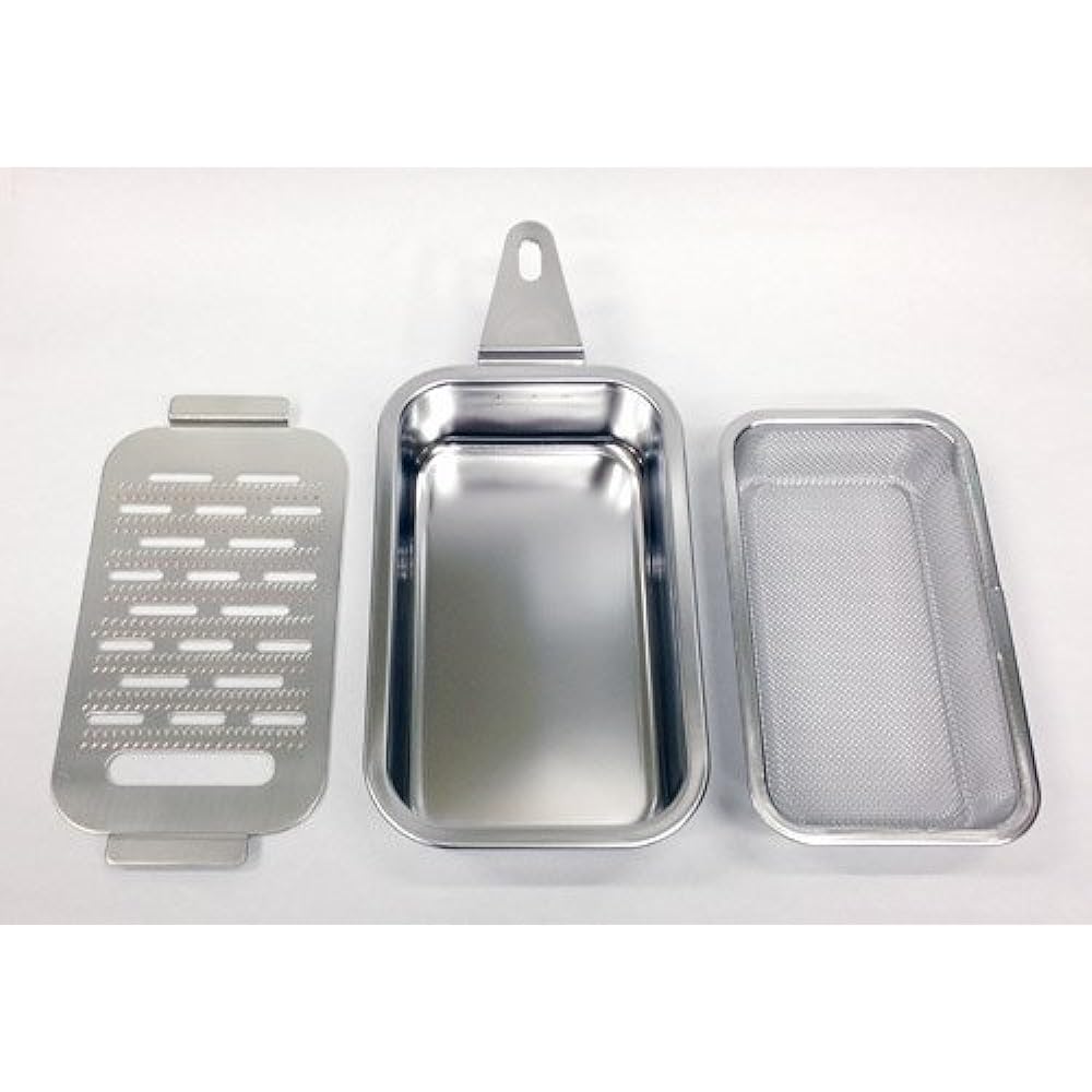 Made by Oya Seisakusho Copper box type radish grater Grater (with saucer and mesh)