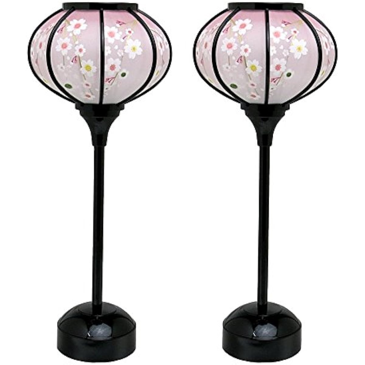 Hina Doll Cordless Bonbori "Weeping Cherry Blossom" Snow Cave (LED) 29cm