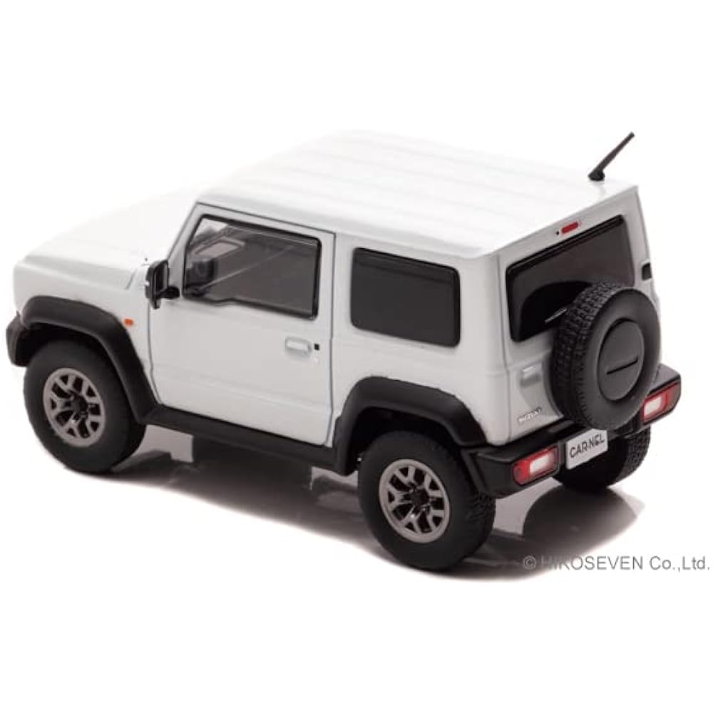 CARNEL 1/43 Suzuki Jimny Sierra JC (JB74W) 2018 Pure White Pearl/Option Grill Finished Product