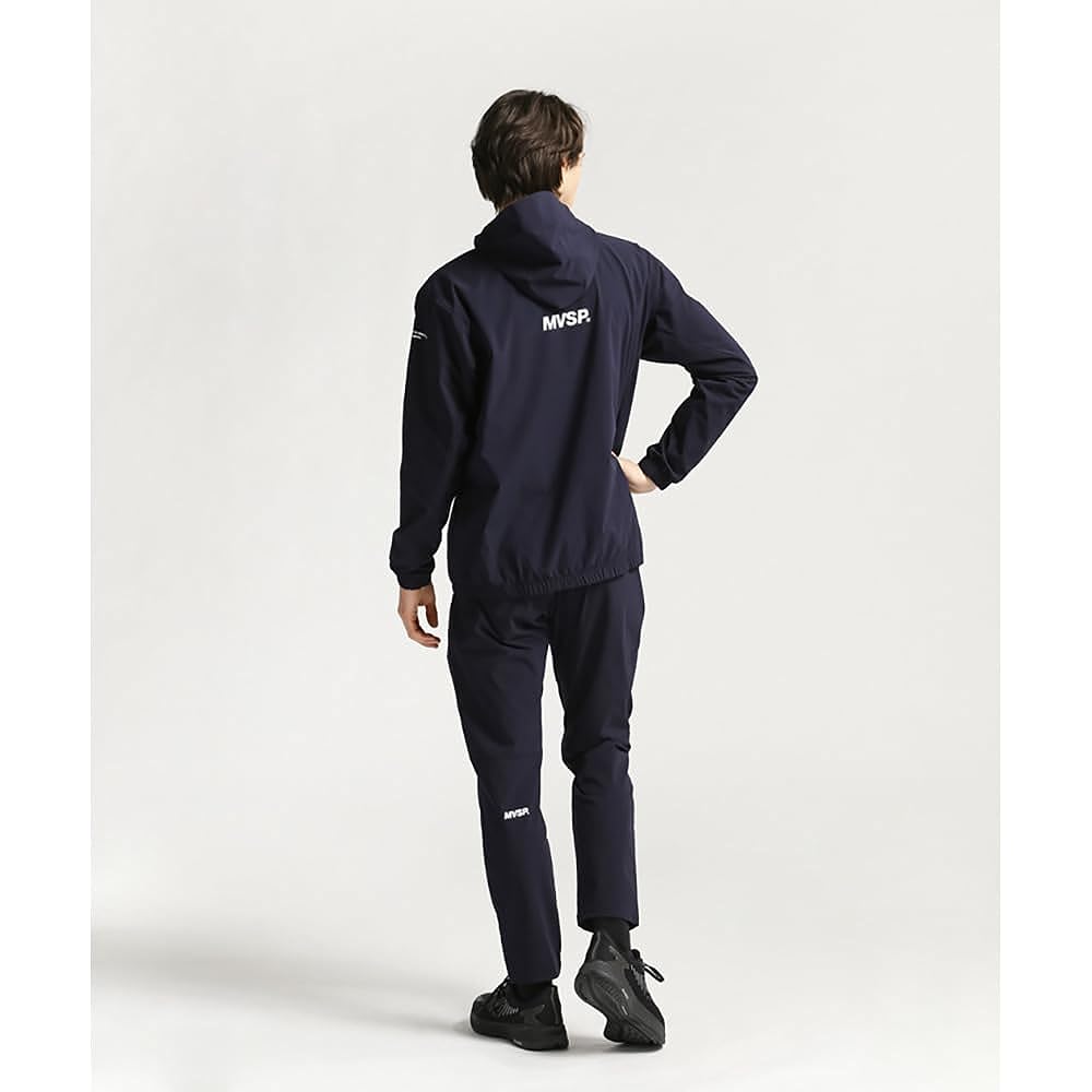 [DESCENTE] MOVESPORT Long Pants, Windbreaker, Tapered Hip Pocket, Lightweight, Water Repellent, Stretch Training, Men's