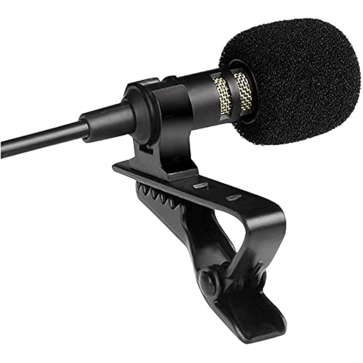 Lavalier microphone, lapel condenser collar microphone with easy clip-on system for TG2 system only