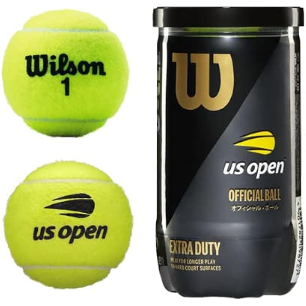 Wilson US Open Extra Duty 30 Cans 60 Tennis Balls
