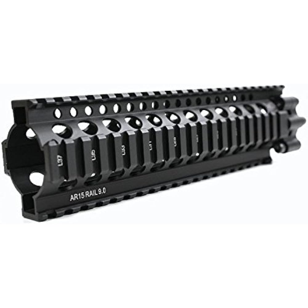 Mad Bull Airsoft Daniel Defense Official AR15 Lite RAS 9" Black D01-029BK