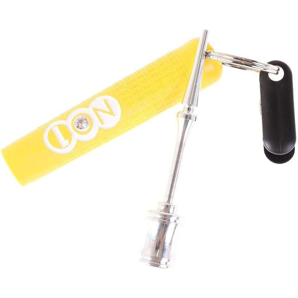 NOW ON No.1 Putter Cover Holder & Green Fork Yellow C-26(040)