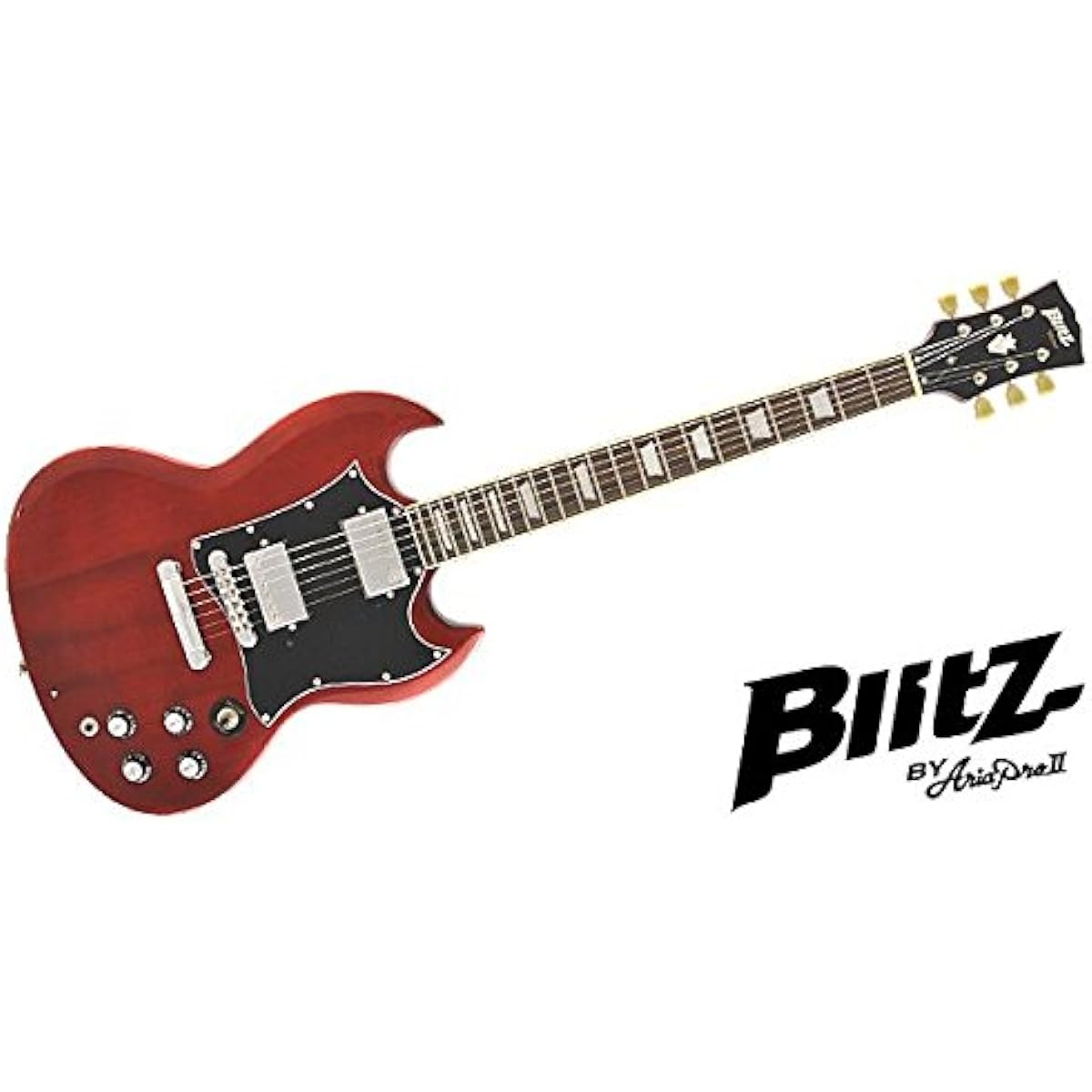 BLITZ BY ARIAPROII Electric Guitar BSG-STD Wine Red