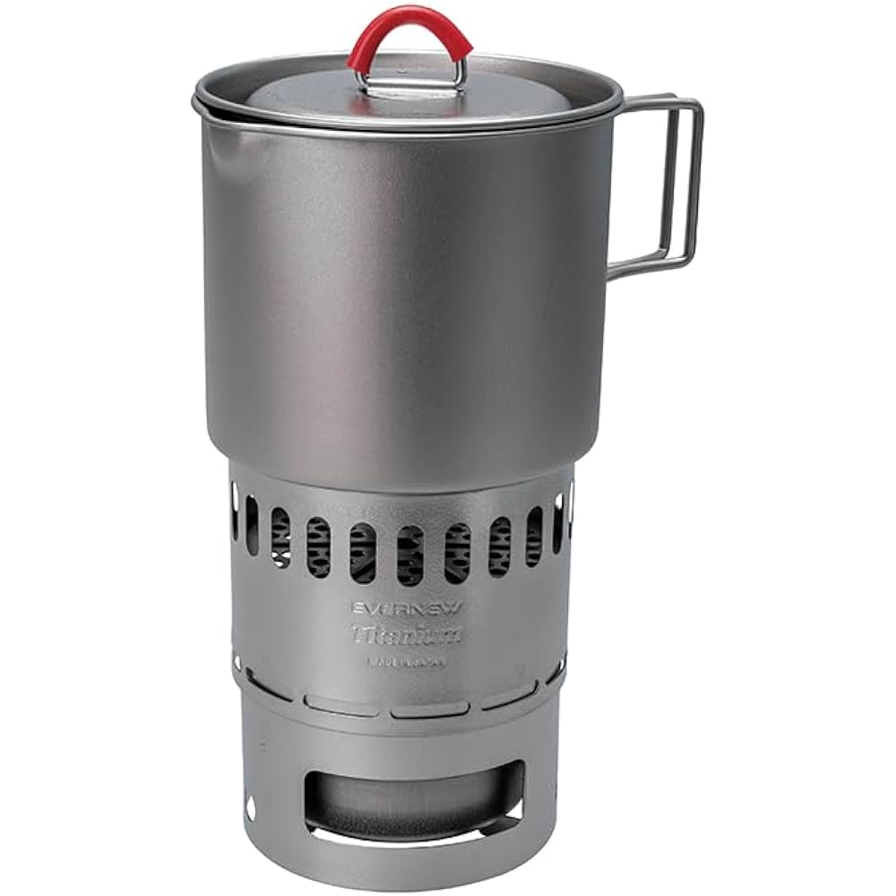 EVERNEW Ti Mug pot 500 Stove set ECA538