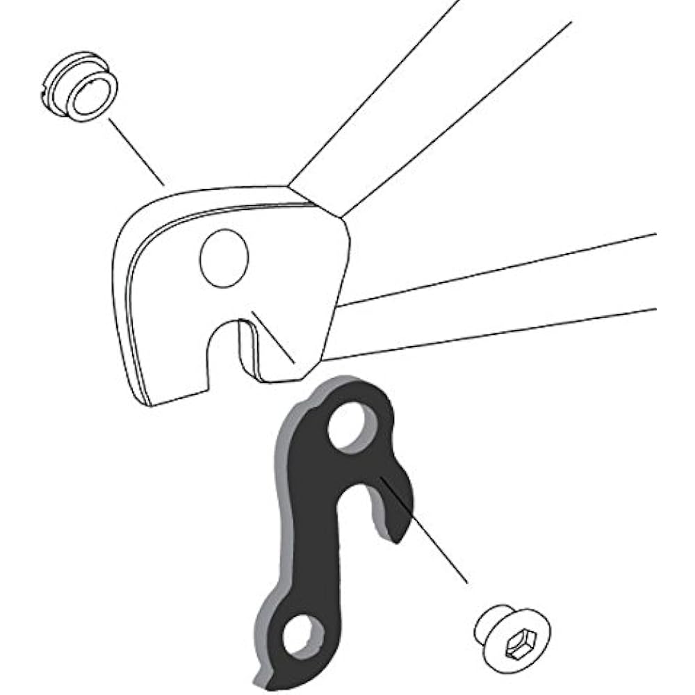 Wheels Manufacturing Rear Derailleur Hanger Bianchi/Diamondback DROPOUT-41