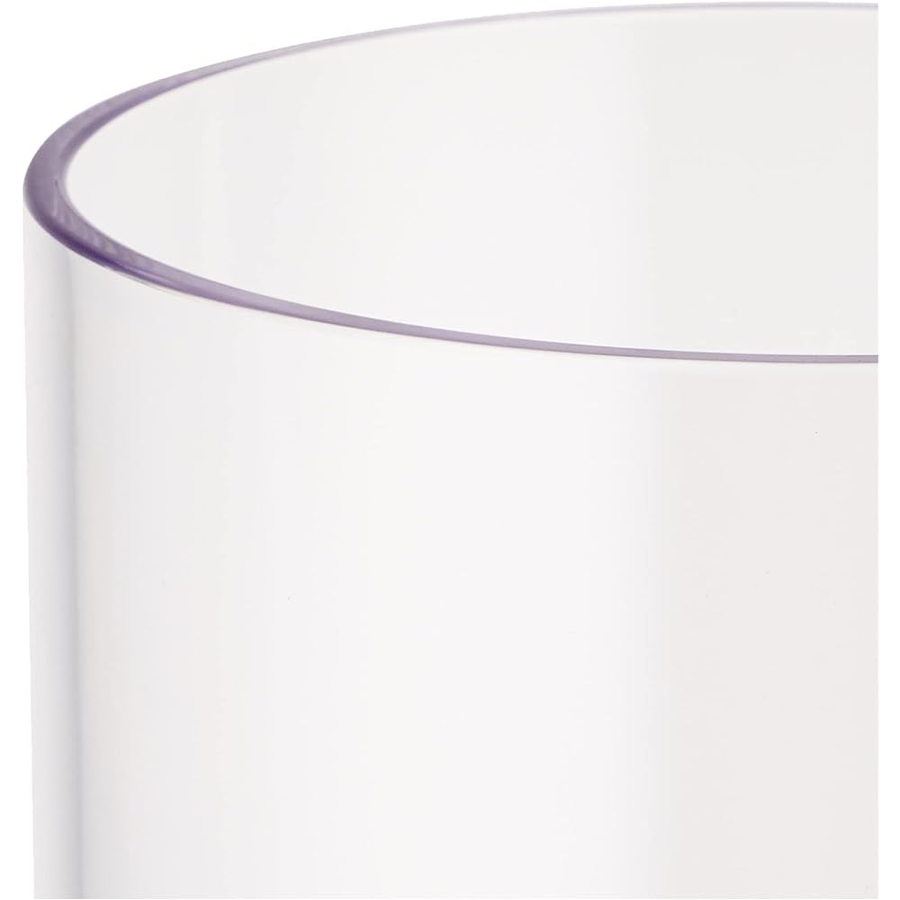FOYER Unbreakable Vase Flower Base Polycarbonate Stylish Height 40 cm Width 15 cm Large 2300010