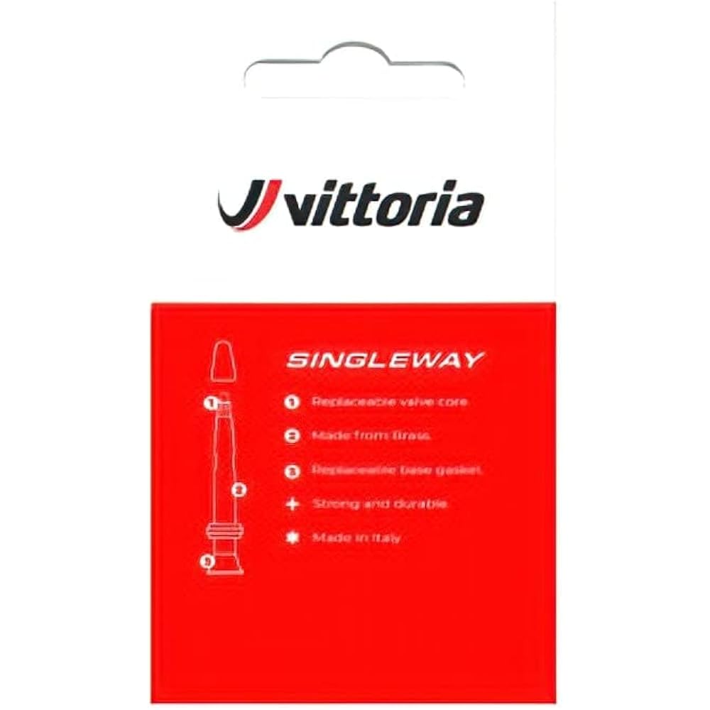 Vittoria Singleway Tubeless Valve [Singleway Tubeless Valve] 2 pieces