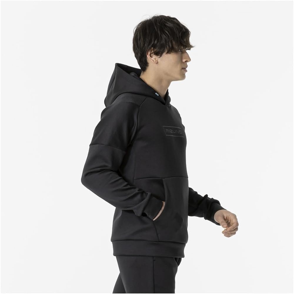 [Mizuno] Training Wear Stretch Sweat Pullover Hoodie Parka 32MCA561