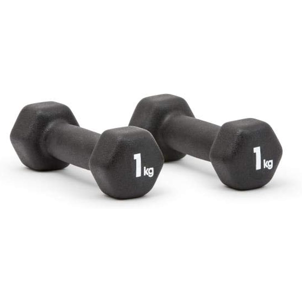 adidas Neoprene Dumbbell Black Pair (2 pieces) Training Muscle Training