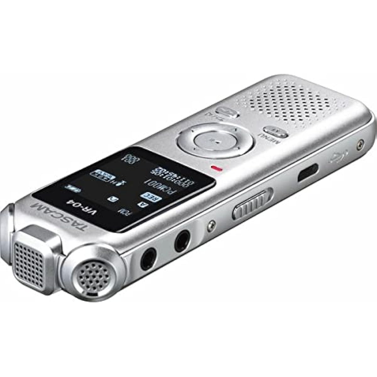 [Genuine adapter/PS-P520U included] TASCAM VR-04-S Voice recorder with wide FM tuner