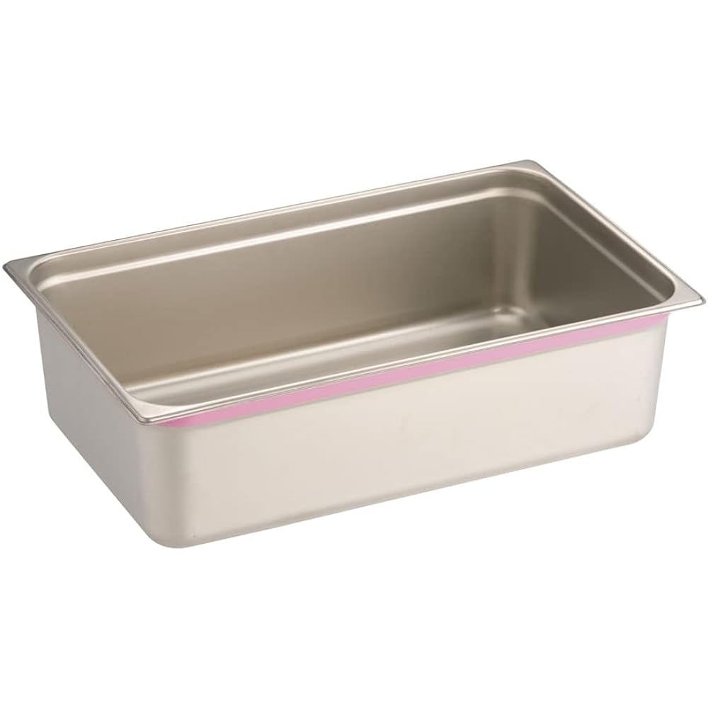 TKG Corporation DO-EN Color Line GN Pan 1/1 150mm Green 18-8 Stainless Steel Made in Japan AGS2512