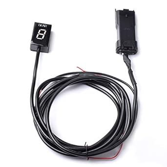 Ducati Superbike 848 2008-2013 Superbike 1098 2007-2009 Superbike 1198 2009-2019 Motorcycle Shift Indicator Gear Eye Waterproof 1-6 Level LED Digital Display (Green, Indicator)