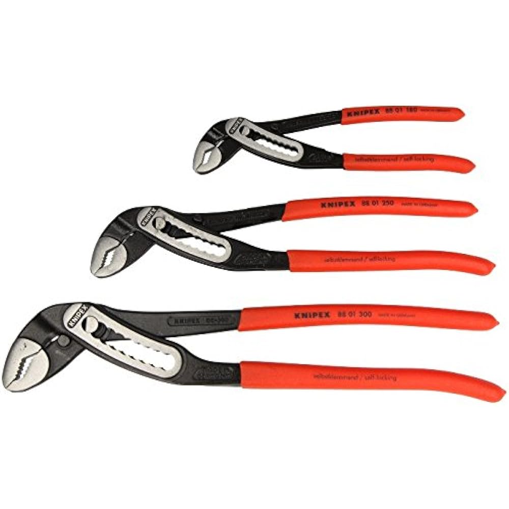 KNIPEX KNIPEX 002009V03 Alligator 3 piece set 180/250/300