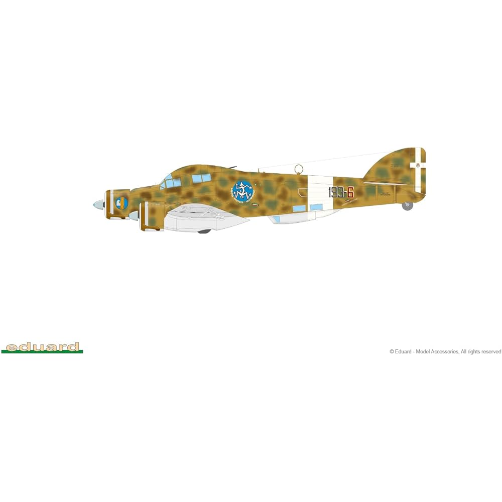 Eduard 1/48 Savoia Marchetti SM.79 Sparviero Limited Edition Plastic Model EDU 11179