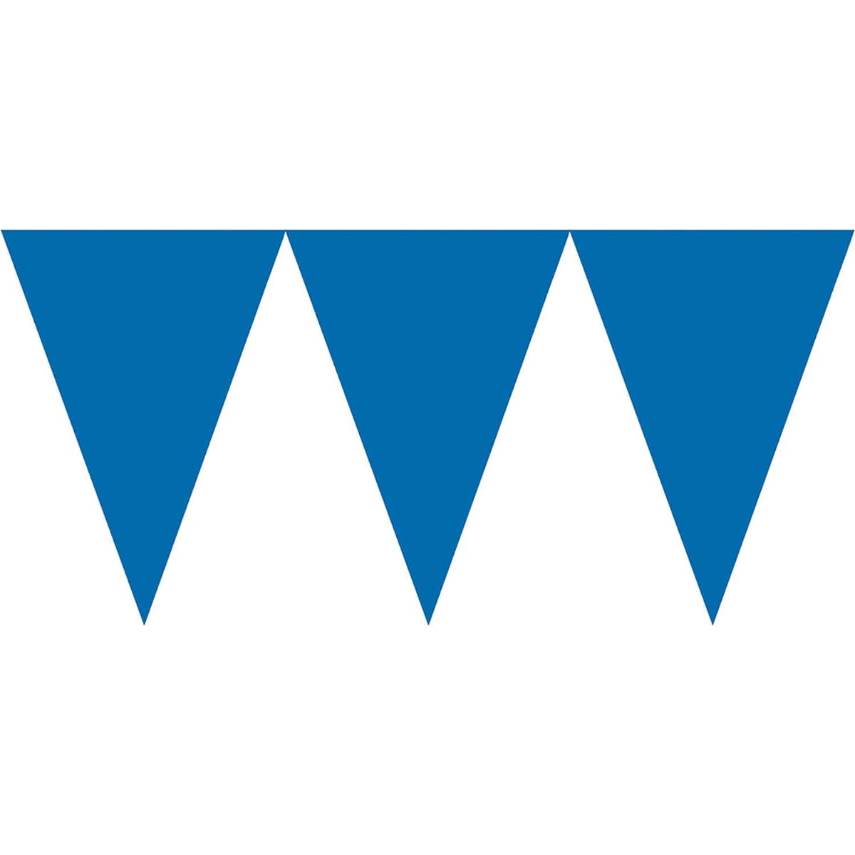 Royal Blue Paper Pennant Banner Royal Blue Paper Pennant Banner♪Halloween♪Christmas♪