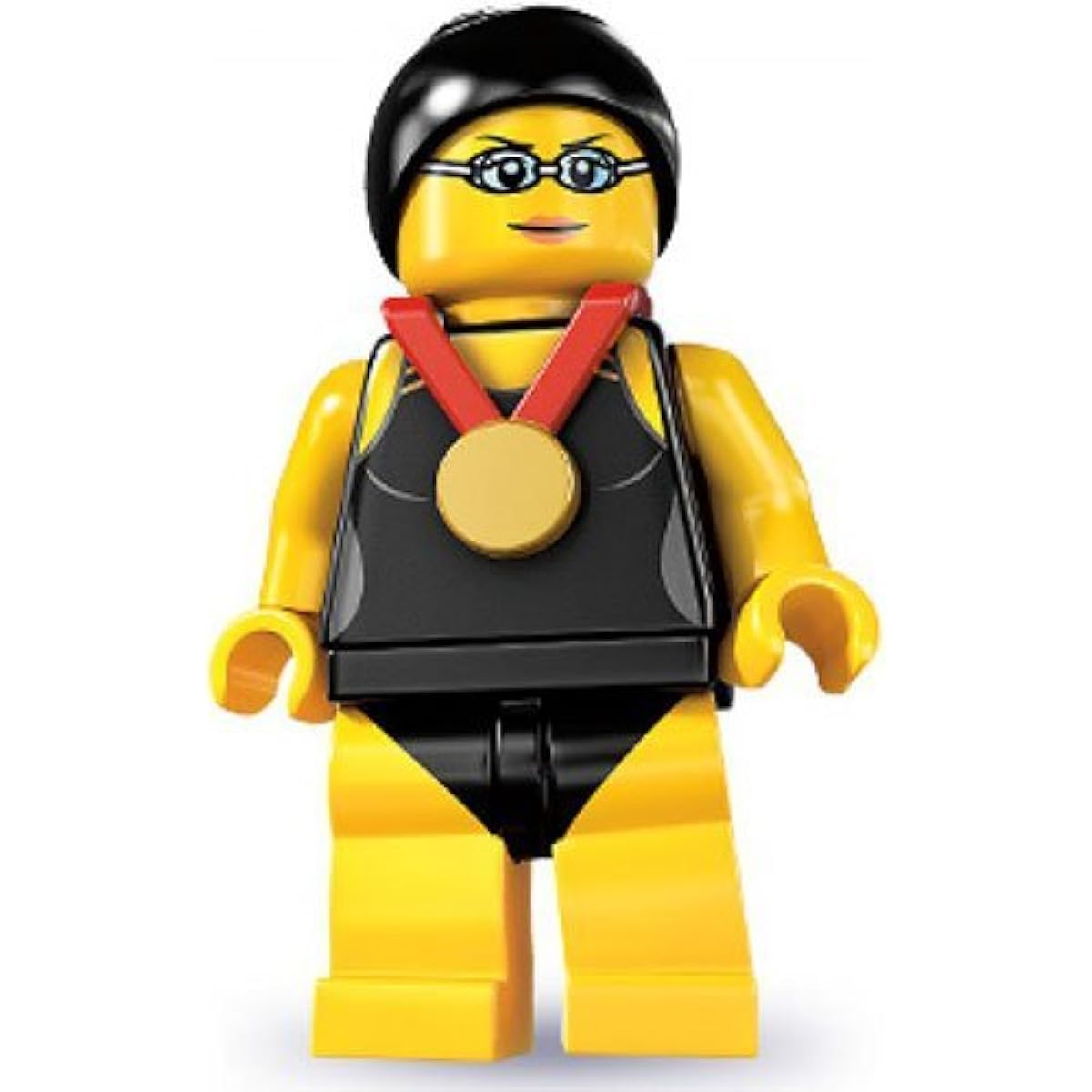 LEGO Minifigures [Series 7] Swimming Medalist *Bonus (1 minifigure head included)
