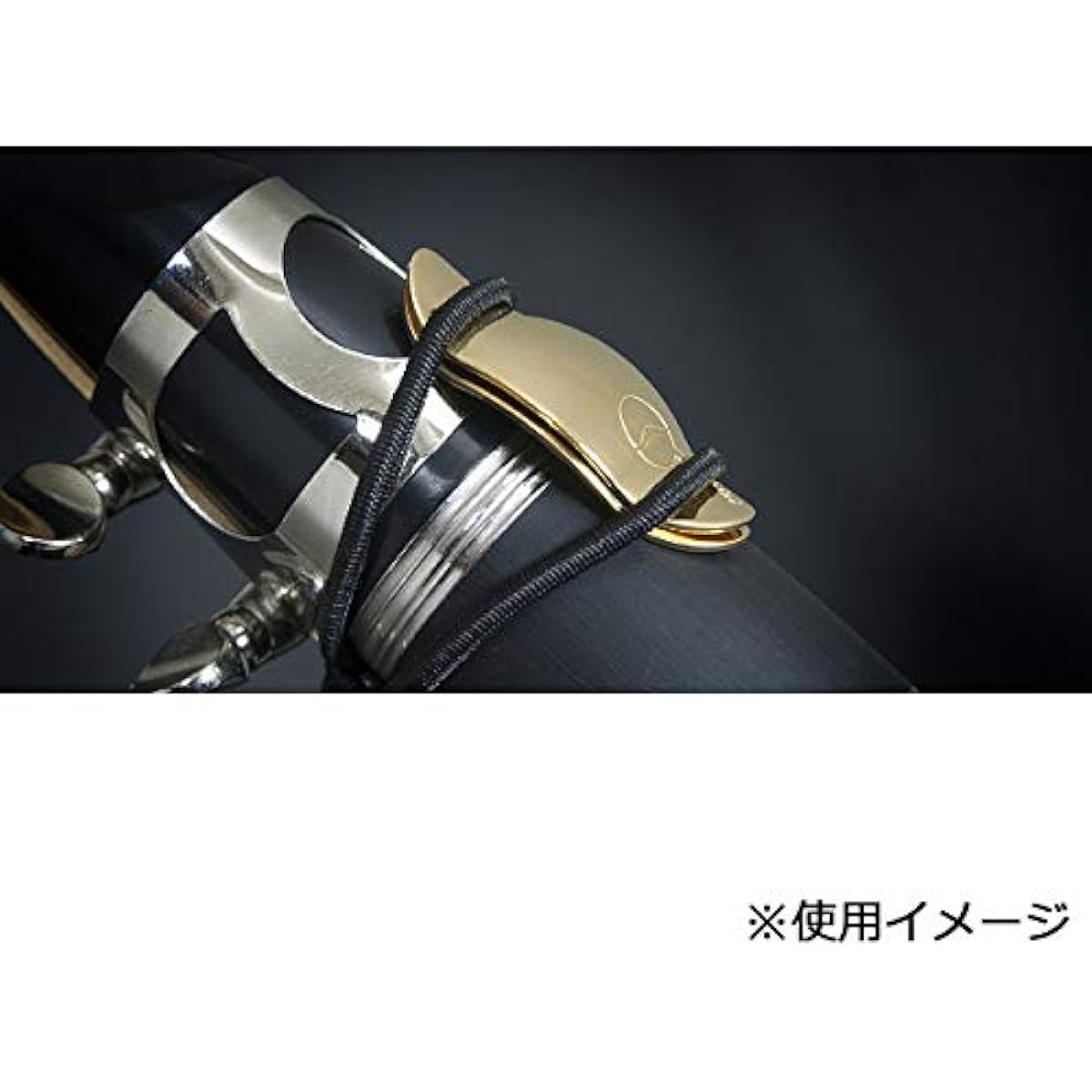 lefreQue Authorized Distributor Silver plated 41mm [Rubber band sold separately] Acoustic improvement item for wind instruments LeafleQue