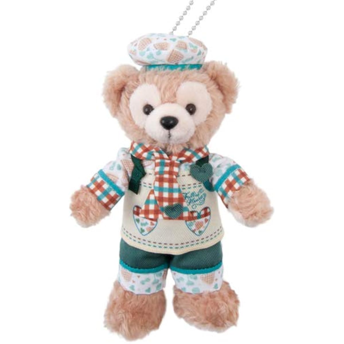 Duffy Plush Badge Duffy & Friends Heartwarming Days 2020 Valentine Disney Goods Souvenir [Tokyo Disney Sea Exclusive]