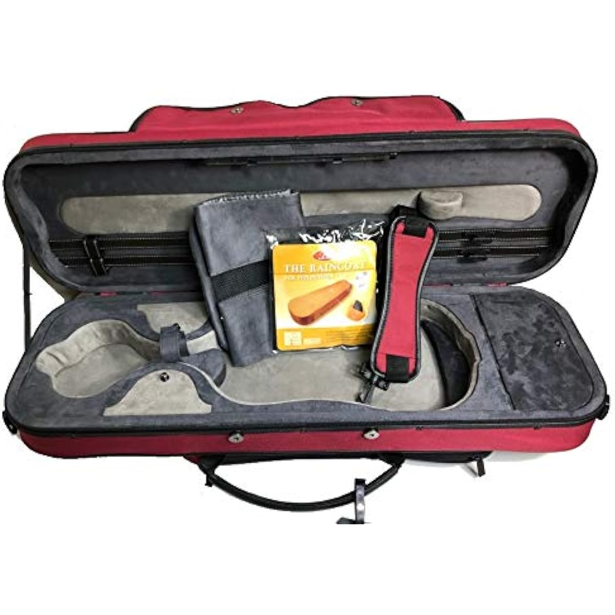 Pedi Violin Case Oblong Red Red