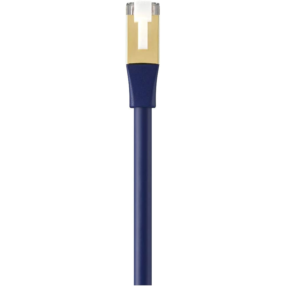 Buffalo Unbreakable Cat8 LAN Cable Standard 10m Blue BSLS8NU100BL