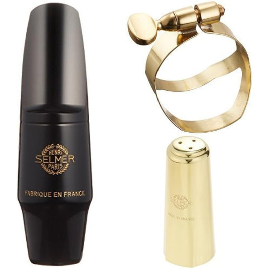 Selmer Paris Alto Saxophone Mouthpiece S80 C** Ligature and Cap Set