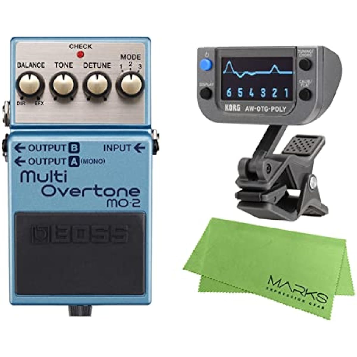 BOSS - Multi Overtone MO-2 + KORG AW-OTG-POLY + Marks Original Cross Set
