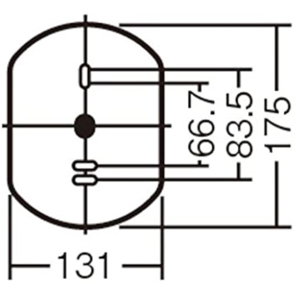 Panasonic [Construction Required] LED Porch Light Equivalent to 1 60 Shape Bulb LGW80250LE1