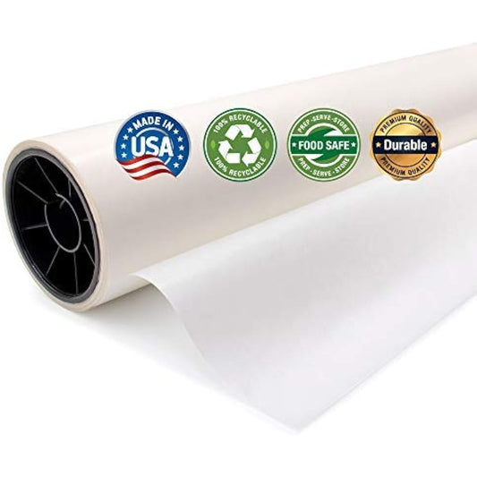 Paper Pros PH Neutral and Acid Free | Protect your Art & Photos | Glassine Paper Sheets | 36" x 10 Yards |