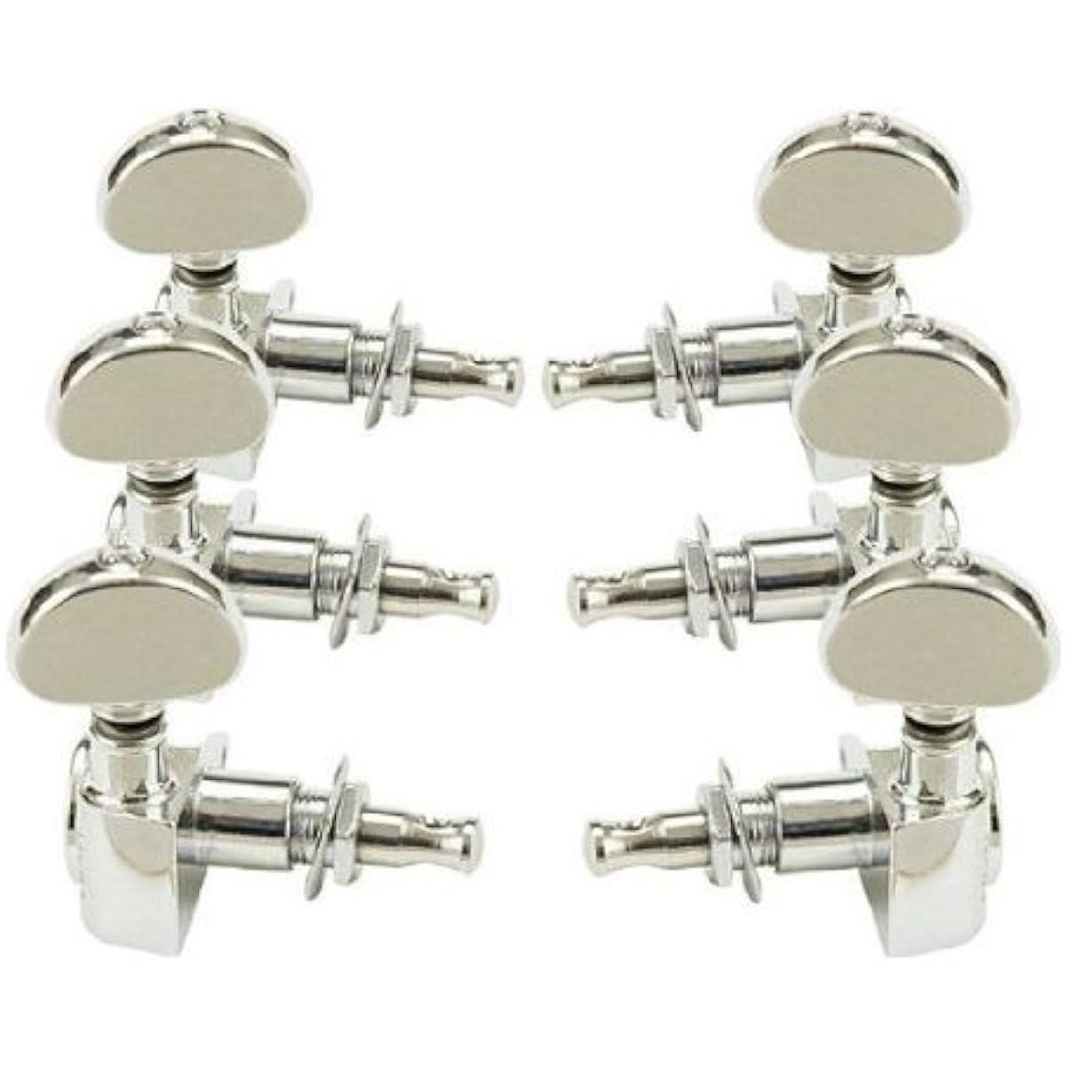 [Parallel import goods] Grover Rotomatic Guitar Tuning Machines - 14:1 Ratio - 3 per side - Nickel