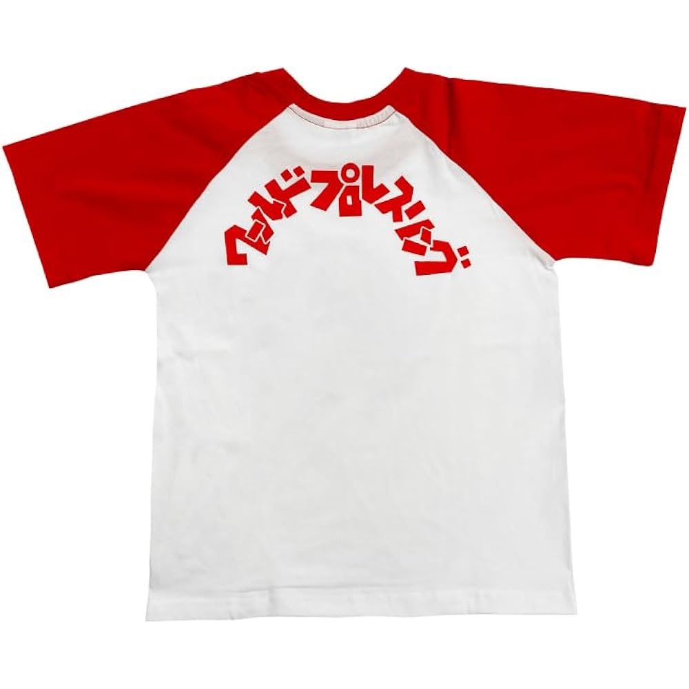 New Japan Pro Wrestling T-shirt Lion Mark Classic Raglan Red