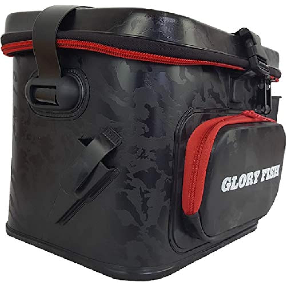 [Glory Fish] Tackle Bag GLORYFISH Light Game Tackle Bag Black Camo BA-001