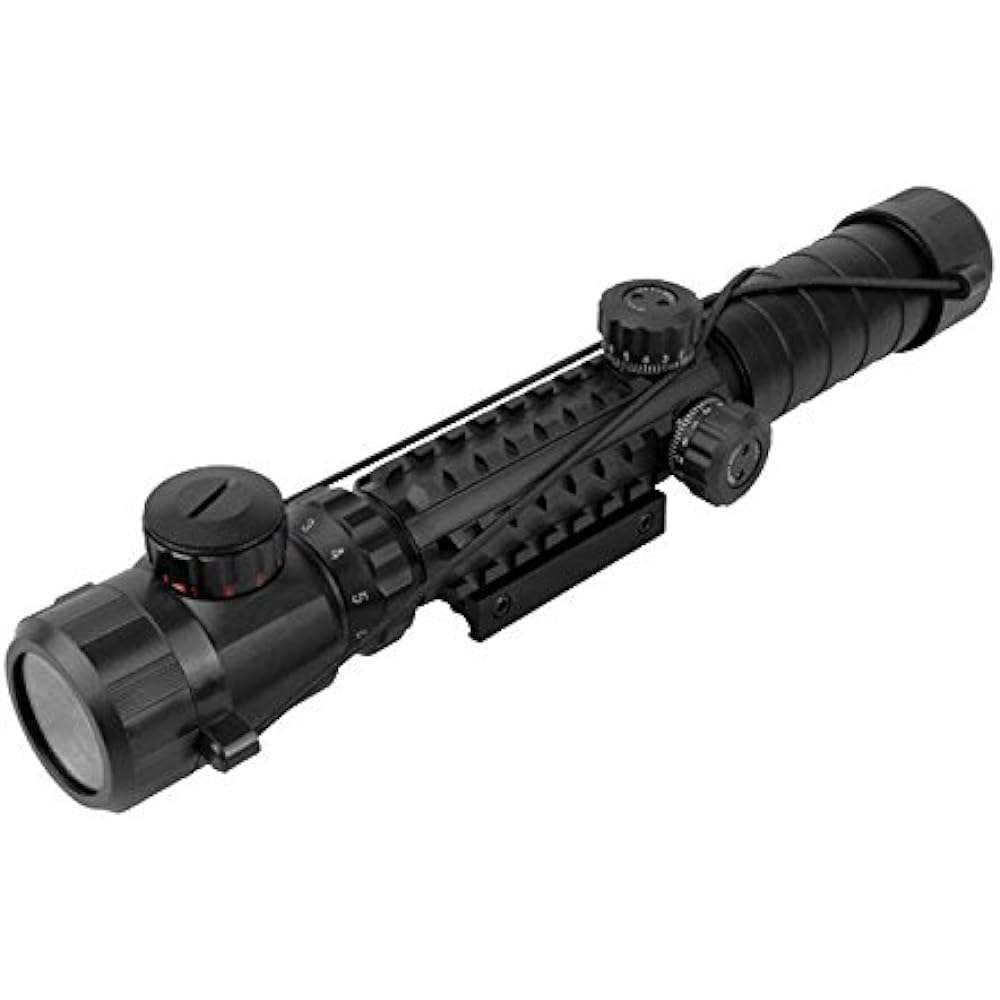 UFC 3-9x32mm EG Tri Rail Illuminated Scope BK UFCSC41BK