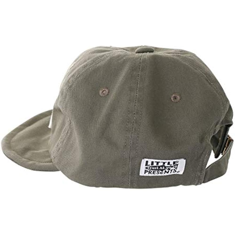 LITTLE PRESENTS Ultra Short Bill Cap (USB Cap) C-19 Olive Gray x TR