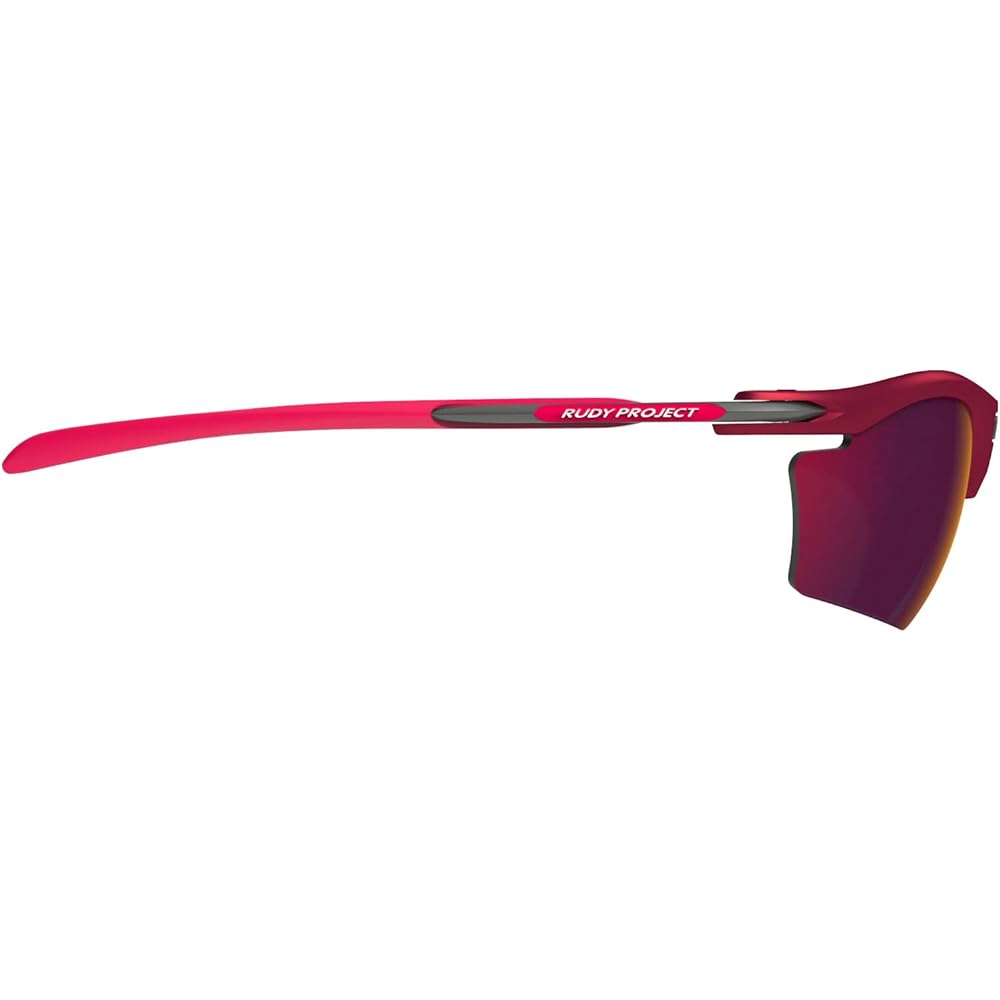 [RUDYPROJECT] Sunglasses Rydon Slim Merlo Matte Frame Multi Laser Red Lens Lens Width: 66mm Bridge Width: 12mm Temple Length: 133mm Height: 40mm