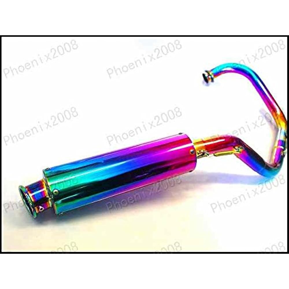 PHOENIX Muffler Tail Up Lace Pipe Heavy Bass Vertical Fully Burned Ape etc. Engine