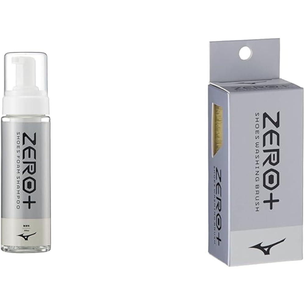 MIZUNO Shoe Maintenance ZERO+ Shoe Foam Shampoo Easy foaming without using water P1GZ0201/0202