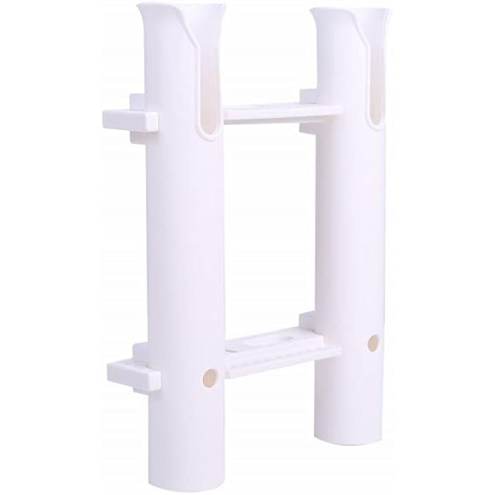 Rod holder with dedicated mounting bolts and nuts