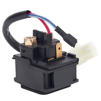 Starter Motor Solenoid Relay Motorcycle Starter Relay for Suzuki DR-Z400E 2000-2007 2009 DR-Z400 2000-2004 DR-Z400S 2000-2017 DR-Z400SM 2005-2017 31800-29F00