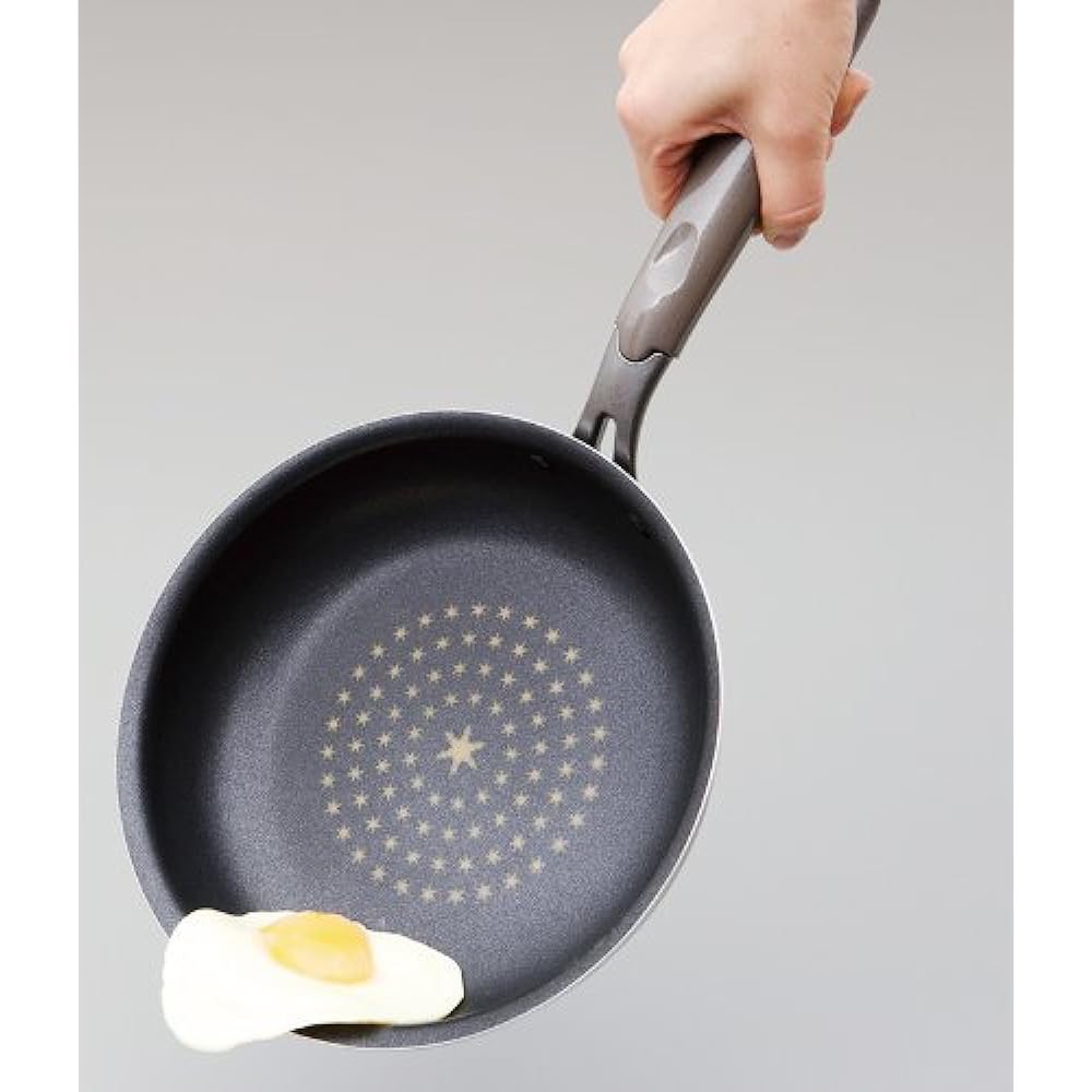 Diamond coated frying pan [not compatible with IH]
